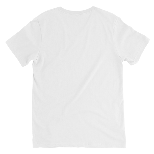 Unisex Short Sleeve V-Neck T-Shirt - Image 2