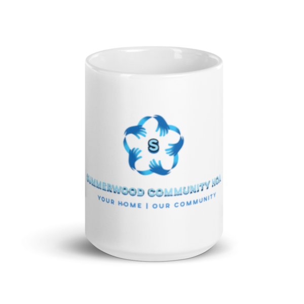 Summerwood Community HOA White glossy mug