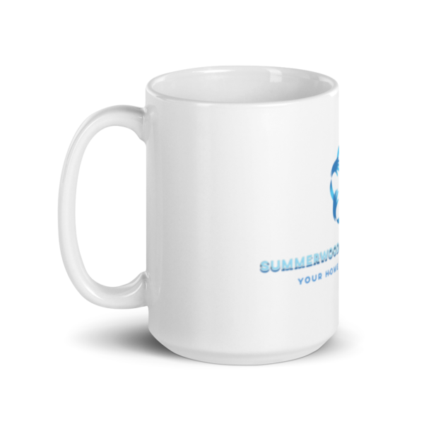 Summerwood Community HOA White glossy mug - Image 6