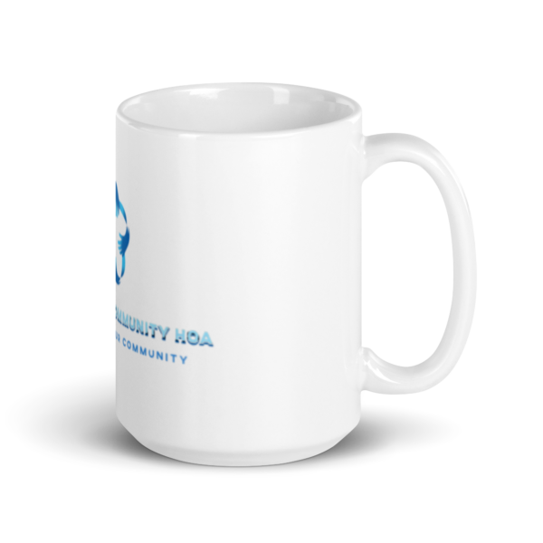 Summerwood Community HOA White glossy mug - Image 5