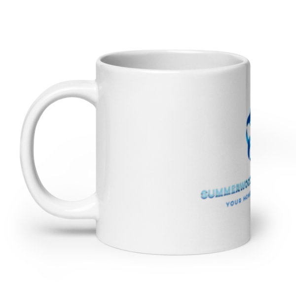 Summerwood Community HOA White glossy mug - Image 8